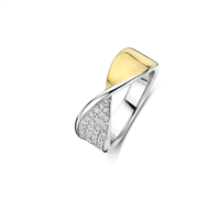 Ring Ti Sento Milano Woman in Silver Cubic Zirconia 12393ZY/54